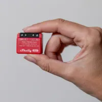 Shelly 1PM Mini Gen3 - WiFi 2.4 GHz IEEE802.11 b/g/n / Bluetooth -  Interruptor inteligente  - Soporta 110 - 240 VCA / 24 - 30 VCC - Contacto NA, 1 polo, contacto µ - Compatible con Alexa y Google