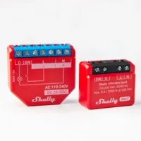 Shelly 1PM Mini Gen3 - WiFi 2.4 GHz IEEE802.11 b/g/n / Bluetooth -  Interruptor inteligente  - Soporta 110 - 240 VCA / 24 - 30 VCC - Contacto NA, 1 polo, contacto µ - Compatible con Alexa y Google