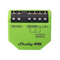 Ver informacion sobre Shelly DALI Dimmer Gen3 - WiFi 2.4 GHz IEEE802.11 b/g/n - Bluetooth - Regulador intensidad de luminarias DALI - Soporta 110-240 V - Efectos predefinidos - Compatible con Alexa y Google