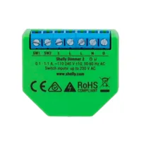 Ver informacion sobre Shelly Dimmer 2 - WiFi 2.4 GHz IEEE802.11 b/g/n 