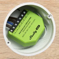 Shelly Dimmer Gen 3 - WiFi 2.4 GHz IEEE802.11 b/g/n / Bluetooth - Regulador intensidad de luz - Soporta 110-230 V - Funciona con neutro / sin neutro - Compatible con Alexa y Google