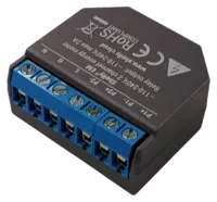 Shelly EM + 120A - WiFi 2.4 GHz IEEE802.11 b/g/n - Medidor de consumo - Soporta 110-230 V - Ideal para viviendas - Compatible con Alexa y Google