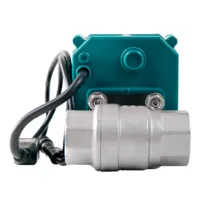 FrankEver Smart water valve DN20 - WiFi 2.4 GHz / Bluetooth  - Valvula de agua inteligente - Tamaño válvula DN20 (≈ ¾″) - Sensor de temperatura - Compatible con Alexa y Google