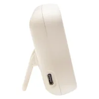 Shelly H&amp;T Gen 3 Blanco Mate - WiFi 2.4 GHz IEEE802.11 b/g/n / Bluetooth - Sensor H&amp;T - Pantalla de bajo consumo - Soporta 5V / 4 Pilas AA - Compatible con Alexa y Google