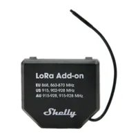 Ver informacion sobre Shelly LoRa Add-on - Comunicación mediante LoRa - Compatibilidad con Shelly Gen3 &amp; Gen4 - Largo alcance hasta 5Km (Usando antena Ext) - Color Negro