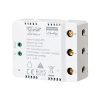 Ver informacion sobre Ogemray Smart Relay 25A - WiFi 2.4 GHz / Bluetooth  - Relé Inteligente - Medidor de consumo - 1 salida hasta 25A / 6000W - Compatible con Alexa y Google