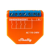 Shelly Plus I4 - WiFi 2.4 GHz IEEE802.11 b/g/n / Bluetooth -  Interruptor inteligente  - Soporta 110-240 V - Soporta 4 canales - Compatible con Alexa y Google