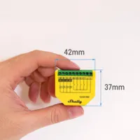 Shelly Controlador RGBW para tiras LED - WiFi 2.4 GHz IEEE802.11 b/g/n / Bluetooth - Admite cualquier tira de LED RGB/RGBW - Soporta 12V / 24V - Medición de potencia - Compatible con Alexa y Google