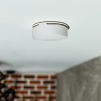 Shelly Plus Smoke Alarm - WiFi 2.4 GHz IEEE802.11 b/g/n  - Detector de humo - Batería hasta 3 años - Altamente sensible - Compatible con Alexa y Google