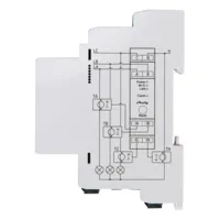 Shelly Pro 3EM 120A - WiFi 2.4 GHz / Bluetooth / LAN - Medidor de consumo - Soporta 110-230 V - Ideal para viviendas - Compatible con Alexa y Google
