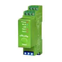 Ver informacion sobre Shelly Pro Dimmer 2PM - WiFi 2.4 GHz IEEE802.11 b/g/n / Bluetooth - Atenuador inteligente carril DIN - Soporta 110-240 V - Medidor de potencia - Compatible con Alexa y Google