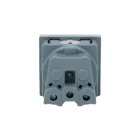 Shelly Socket for Wall Display Stand White - Adaptador tipo enchufe - Compatibilidad con Shelly Wall Display Stand - Color Blanco