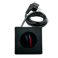 Shelly Wall Display Stand Black - Soporte de sobre mesa  - Compatibilidad con Shelly Wall Display / - EU Socket / USB Charger - Color Blanco