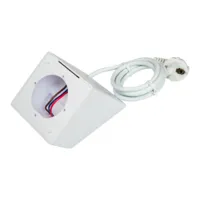 Ver informacion sobre Shelly Wall Display Stand White - Soporte de sobre mesa  - Compatibilidad con Shelly Wall Display / - EU Socket / USB Charger - Color Blanco