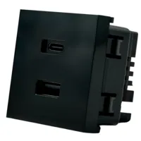 Ver informacion sobre Shelly USB charger for Wall Display Stand Black - Cargador USB-A &amp; USB-C - Compatibilidad con Shelly Wall Display Stand - Color Negro