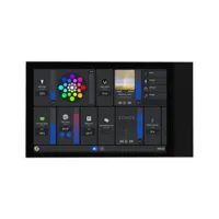 Shelly Wall Display XL Black - Wi-Fi 6 Dual Band / Bluetooth 5.4 - Sensor de Iluminacion - 4 botones fisicos - Gestiona el consumo - Compatible con Alexa y Google