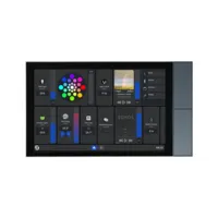 Shelly Wall Display XL Silver - Wi-Fi 6 Dual Band / Bluetooth 5.4 - Sensor de Iluminacion - 4 botones fisicos - Gestiona el consumo - Compatible con Alexa y Google