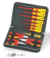 Ver informacion sobre 11pcs Basic Electrician''s tool kit