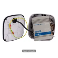 Teltonika Antena de exterior Industrial  - 5G Combo LTE/Wi-Fi/GNSS - Montaje en poste/mástil - Conectores SMA - Certificado para exterior IP67 - Antena+Carcasa para montaje