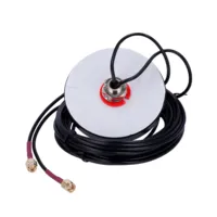 Teltonika - Antena 4G para techo de vehículo - Frecuencia 698-960 y 1710-2690MHz - Conector SMA Macho - Impedancia 50 ohmios - Cable RG174 3 metros de longitud