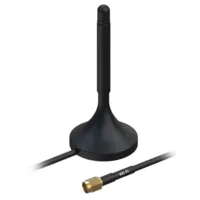Ver informacion sobre Teltonika - Antena Magnética WiFi - Frecuencia 2400~2500 MHz  - Conector RP SMA Macho - Impedancia 50 ohmios - Cable RG174 3 metros de longitud