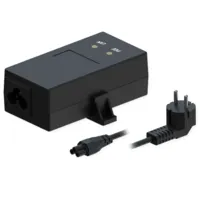 Inyector PoE Pasivo - Entrada/Salida RJ45 10/100 Mbps - 24V 1A - Distancia máxima 100 m - Compatible con TK-PR1IC860 y TK-PR1ICC60 - Estabilizado y protegido