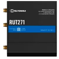 Ver informacion sobre Teltonika Router Redcap 5G Industrial - 2 puertos Ethernet RJ45 Fast Ethernet - Redcap 5G hasta 223Mbps - 1x Entrada/Salida Digital - Wi-Fi 802.11b/g/n 2.4GHz - Carcasa Aluminio