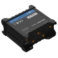 Teltonika Router 4G Industrial - 4 puertos Ethernet RJ45 Fast Ethernet - Dual SIM 4G (LTE) Cat 4 hasta 150Mbps - 3x Entrada + 3x Salida Digital + RS232 + RS485 - Wi-Fi 802.11b/g/n 2.4GHz - Posicionamiento GNSS