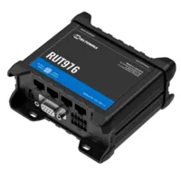 Teltonika Router 5G RedCap Industrial - 4 puertos Ethernet RJ45 Fast Ethernet - Dual SIM 5G RedCap hasta 233Mbps - 3x Entrada + 3x Salida Digital + RS232 + RS485 - Wi-Fi 802.11b/g/n 2.4GHz - Posicionamiento GNSS