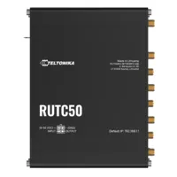 Ver informacion sobre Teltonika Router 5G Industrial - 5G Sub-6Ghz SA/NSA  - Doble Módem Dual SIM  - Wi-Fi 6 - Posicionamiento GNSS - 5 puertos Ethernet RJ45 Gigabit