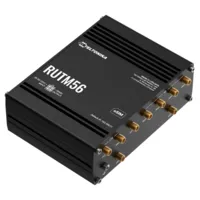 Teltonika Router Industrial 5G - Doble modem (1x Modem 5G , 1x Modem 4G) - 5 puertos 10/100/1000Mbps - WiFi 802.11 b/g/n/ac - Carcasa Aluminio