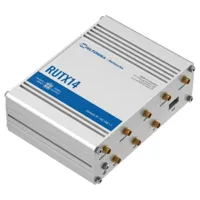 Teltonika Router 4G Industrial - Módem 4G Cat 12 Dual SIM  - Wi-Fi 5 - Bluetooth LE 4.0 - Posicionamiento GNSS - 5 puertos Ethernet RJ45 Gigabit