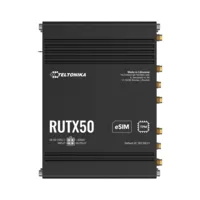 Teltonika Router 5G Industrial - 5G Sub-6Ghz SA/NSA  - Doble Módem Dual SIM  - Wi-Fi 5 - Posicionamiento GNSS - 5 puertos Ethernet RJ45 Gigabit
