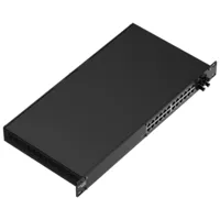 Teltonika Switch Gestionable Capa 3 - 24 puertos Gigabit+ 4 SFP Gigabit - DHCP/VLAN/STP/RSTP/MRP/ACL/QoS/SNMP - Licencia de gestión RMS  ( 2 años incluidos ) - Enrackable