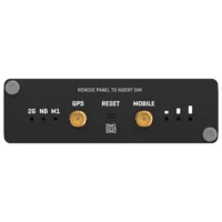 Teltonika Gateway 4G Industrial - LTE Cat M1/Cat MB1, NB2/EGPRS  (no simultaneo) - Puerto RJ45 10/100Mbps - Puertos RS232 y RS485 - Dual SIM