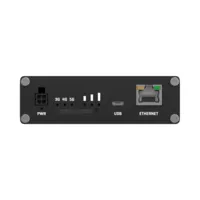 Teltonika Gateway 5G Industrial - 5G Sub-6GHz SA/NSA (Hasta 1 Gbps) - Compatible con redes 4G LTE y 3G - 1 Puerto RJ45 10/100/1000 Mbps - Conectores 4 x SMA para antenas móviles - 1 SIM slot Mini SIM – 2FF