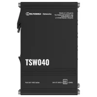 Ver informacion sobre Teltonika Switch PoE No gestionable Industrial - 8 puertos Ethernet RJ45 Fast Ethernet - 8 Puertos Ethernet PoE+ 802.3af/at - Hasta 30W por Puerto PoE - Hasta 240W de Potencia PoE - Rugerizado Carcasa Aluminio Anodizado