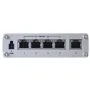 Teltonika Switch PoE No gestionable Industrial - 5 puertos Ethernet RJ45 Gigabit - 4 Puertos Ethernet PoE+ 802.3af/at - Hasta 30W por Puerto PoE - Hasta 120W de Potencia PoE - Rugerizado Carcasa Aluminio