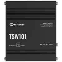 Ver informacion sobre Teltonika Switch PoE No gestionable Industrial - 5 puertos Ethernet RJ45 Gigabit - 4 Puertos Ethernet PoE+ 802.3af/at - Hasta 30W por Puerto PoE - Hasta 60W de Potencia PoE total - Rugerizado Carcasa Aluminio