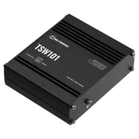 Teltonika Switch PoE No gestionable Industrial - 5 puertos Ethernet RJ45 Gigabit - 4 Puertos Ethernet PoE+ 802.3af/at - Hasta 30W por Puerto PoE - Hasta 60W de Potencia PoE total - Rugerizado Carcasa Aluminio