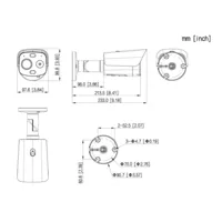 Dual Thermal IP Camera 256x192 3.5mm + 4M 4mm IP67 IK10 12-24Vdc PoE AUDIO I/O