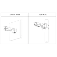 Dual Thermal IP Camera 256x192 3.5mm + 4M 4mm IP67 IK10 12-24Vdc PoE AUDIO I/O
