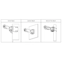 IP Thermal Camera 400*300 35mm IP67 12V PoE AUDIO E/S AI