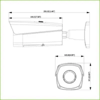 Cámara Térmica IP 400*300 35mm IP67 12V PoE AUDIO E/S