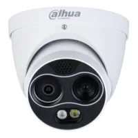 Domo Térmico IP DUAL 256*192 2mm + 4M 2mm IP67 12V PoE