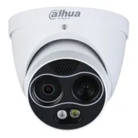 Dome Térmico IP DUAL 256*192 7mm + 4M 8mm IP67 12V PoE