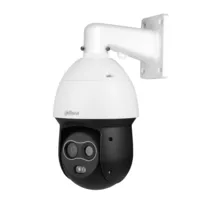 PTZ Hybrid IP Thermal Dome 256*192 7mm + 4M 8mm IP66 12V PoE+ AUDIO I/O AI
