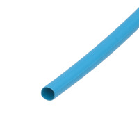 Ver informacion sobre Pack de corte [1.2m] de tubo termorretráctil 2:1 Ø1.2mm azul – Poliolefina libre de halógeno e ignífugo [x25]