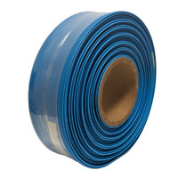 Ver informacion sobre Rollo de tubo termorretráctil 2:1 Ø38.1mm azul – Poliolefina libre de halógeno e ignífugo [25m]