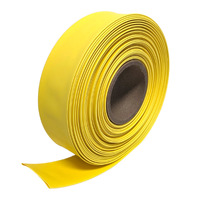 Ver informacion sobre Rollo de tubo termorretráctil 2:1 Ø38.1mm amarillo – Poliolefina libre de halógeno e ignífugo [25m]